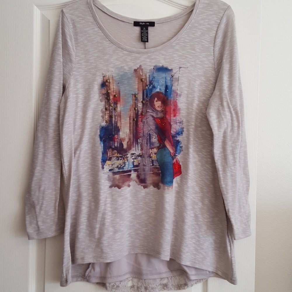 Fun Print Tunic Style&Co.